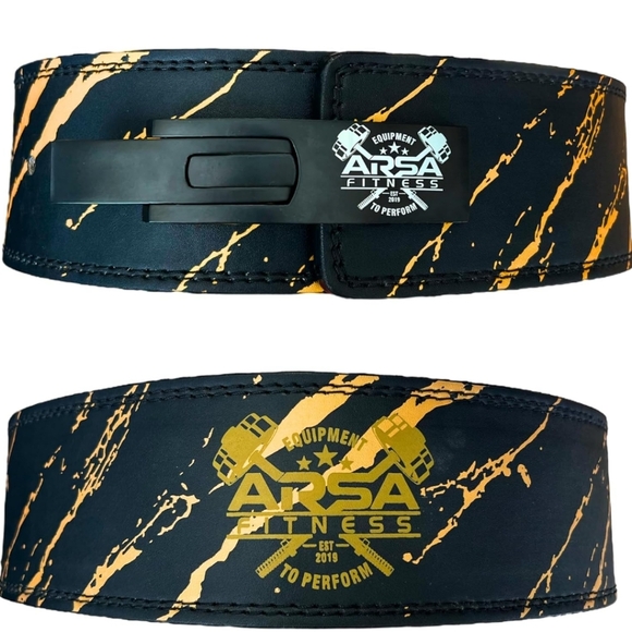 Arsa Fitness Weightlifting Adjustable Leather Belt XS - Picture 1 of 11
